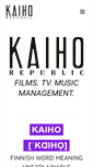 Mobile Screenshot of kaihorepublic.com