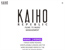 Tablet Screenshot of kaihorepublic.com